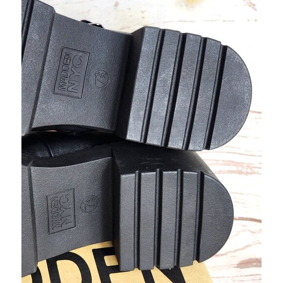 Madden NYC Mary Jane Lug Black Size 7.5 Shoes – Stylish, Breathable & Eco-Friend - Picture 11 of 16